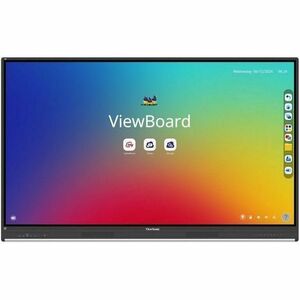 ViewSonic ViewBoard IFP6553 1651 mm 4K UHD LCD Collaboration Display - Infrared (IrDA) - Touchscreen - 3840 x 2160 - 450 c
