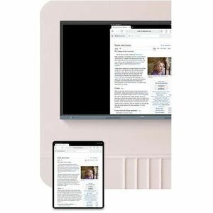 BenQ Board Essential RE6504 4K UHD LCD Collaboration Display - Corteccia A73 + A53 - 8 GB - Infrarosso (IrDA) - Touchscree