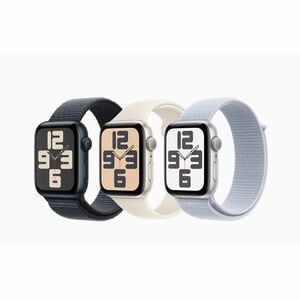 Apple Watch SE 智能手表 - 44 毫米 Case Height - 38 毫米 Case Width - 星光色 Case Color - 星光色 Band Color - 铝 Case Material - 无线局域网 - 光