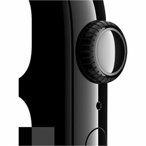 Apple Watch Series 10 Smart Watch - 42 mm Case Height - 36 mm Case Width - Jet Black Case Color - Black Band Color - Alumi