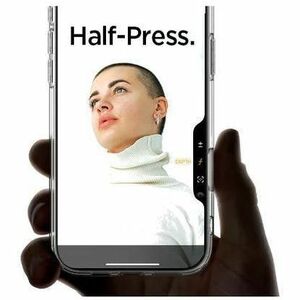 Spigen Ultra Hybrid T Case for Apple iPhone 16 Pro Smartphone - Graphite - Drop Resistant, Scratch Resistant - Polycarbona