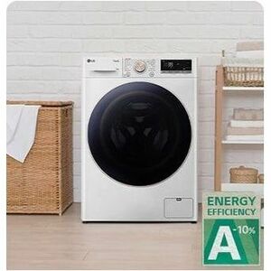 Lavatrice/asciugatrice LG D4R7011TSWG Caricamento Frontale 11 kg - 6 kg Trocknen - Bianco - Funzione vapore - 1400 Velocit