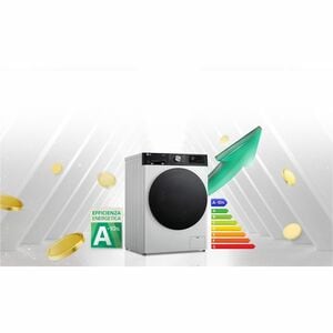 Lavatrice LG F4R7509TSWB Caricamento Frontale 9 kg - Bianco - Funzione vapore - 1400 Velocità centrifuga (rpm) - Smart Con