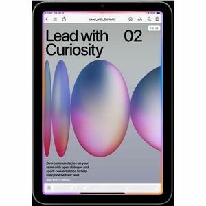 Apple iPad mini (2024) A2993 Tablet - 8.3" - Apple A17 Pro (3 nm) Hexa-core - 8 GB - 128 GB Storage - iPadOS 18 - Space Gr