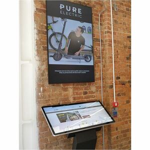 AllSee TWP43B 43" LCD Digital Signage Kiosk - 24 Hours/7 Days Operation - In-plane Switching (IPS) Technology - Touchscree