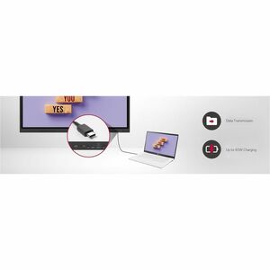 LG CreateBoard 75TR3DK-B 1905 mm 4K UHD LCD Collaboration Display - ARM Cortex A55 - 8 GB - Touchscreen - 16:9 Rapporto di