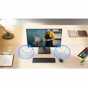 Monitor LED Samsung Essential S4 S24D406GAU 609,6 mm (24,0") Class Full HD - 16:9 - Nero - 61 cm (24") Viewable - Tecnolog