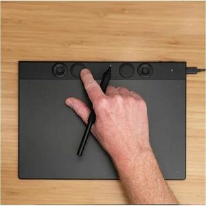 Wacom Intuos Pro 3D Graphics Tablet - Wired/Wireless - Bluetooth - 8192 Pressure Level - Pen - PC, Mac