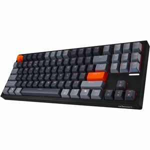 Adesso EasyTouch 1100 Keyboard - Wired/Wireless Connectivity - Bluetooth/RF - 2.40 GHz - USB Interface - RGB LED - 88 Key(