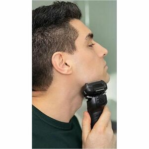 Panasonic ES-LV6U Shaver - Black - 5 x Stainless Steel Blades - 0.83 Hour Maximum Battery Run Time - 1 Hour Maximum Batter