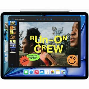 Apple iPad Air 13 (2025) Tablet - 13" - 8 GB - 128 GB Storage - Blue - M3 Octa-core (8 Core) - 2732 x 2048 - In-plane Swit