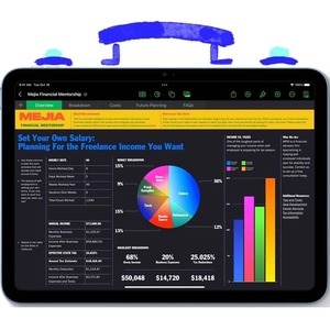 Tablet Apple iPad (11th Generation) - 27,9 cm (11") - 4 GB - 256 GB Memoria - 5G - Blu - Penta-core (5 core) - 500 cd/m² -