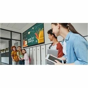 Optoma Creative Touch 3863RK Collaboration Display - 86" LCD Cortex A72 + A53 - 8 GB - Infrared (IrDA) - Touchscreen - 384