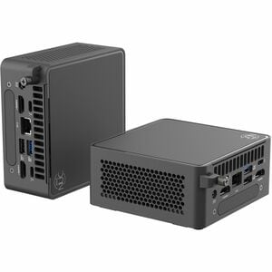 Asus NUC 15 Pro NUC15CRKI3 Barebone System - Mini PC - Intel Core 3 100U - Intel Chip - DDR5 SDRAM Maximum RAM Support - 2