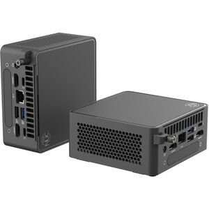 Asus NUC 15 Pro NUC15CRKI3 Barebone System - Mini PC - Intel Core 3 100U - Intel Chip - DDR5 SDRAM Maximum RAM Support - 2