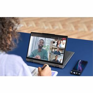 Lenovo ThinkBook 14 G5 IAU 21SQ000HSP 35.6 cm (14") Touchscreen Convertible 2 in 1 Notebook - WUXGA - Intel Core Ultra 7 2