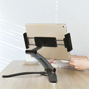 Value Tablet-PC, E-Book, iPad, Smartphone SmartPhone/Tablet-Halter - Portrait, Querformat - 90 mm x 80 mm x 235 mm x - Alu