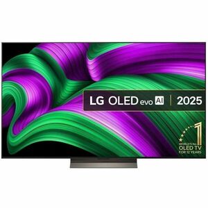 LG evo C5 OLED65C56LB 165.1 cm Smart OLED TV - 4K UHDTV - Apple HomeKit Supported - webOS 25 - Dolby Digital, AI Sound, Do