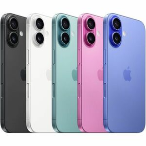 Smartphone Apple iPhone 16 A3287 128GB - 5G - 15.5cm (6.1") OLED 2556 x 1179 - Hexa-core (6 Core) - 8GB RAM - Negro - Barr