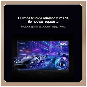 Moniteur LED de jeu Samsung Odyssey G5 S27FG510EU 27" Class WQHD - 16:9 - Noir - 68,6 cm (27") Viewable - Vertical Alignme