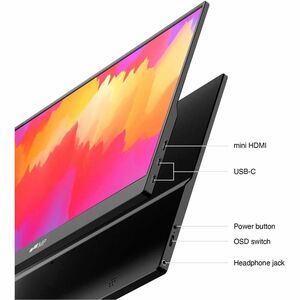 Mobile Pixels Fold 2.5K 16" Class WQXGA LCD Monitor - 16:10 - 16" Viewable - In-plane Switching (IPS) Technology - 2560 x 
