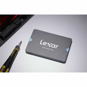 SSD Lexar® NQ100 2.5" SATA III (6Gb/s) 256 Go - Notebook, Ordinateur de bureau Appareil compatible - 0,32 DWPD - 84 To TBW