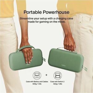 Belkin Charging Case Nintendo Gaming Console - Pistachio Green - Scratch Resistant, Bump Resistant, Drop Resistant, Abrasi