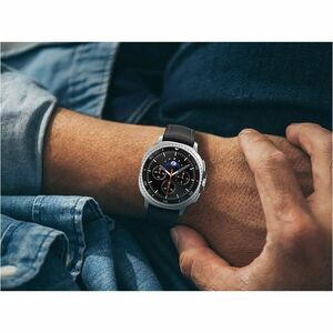 Samsung Galaxy Watch8 Classic SM-L500 Smart Watch - 46 mm Case Height - 46.40 mm Case Width - Black Case Color - Black Ban