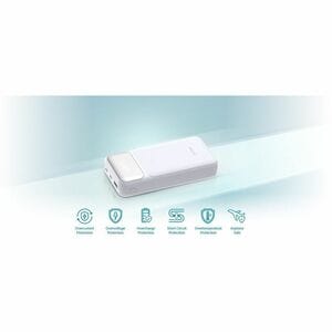 D-Link DPP-201 Power Bank - For Notebook, Smartphone, iPhone, iPad mini - 2 x Type-C 65W - 20000 mAh - USB Type-C Connecto