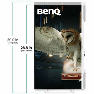 BENQ 31.5IN 4K IPS 60 HZ MONITOR WHITE 3840X2160 5MS 2WX2