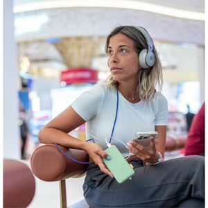 Xtorm Fuel Power Bank - Sage Green - For iPhone, Mobile Device - 1 x Type-C 18W, 1 x Type-C 20W - Lithium Polymer (Li-Poly