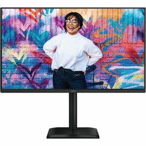AOC Q27E4U 27 Zoll Klasse Full HD LCD-Monitor - 68,6 cm (27 Zoll) Viewable - IPS-Technologie (In-Plane-Switching) - 1920 x
