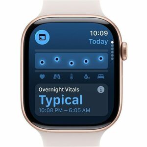 Watch Series 11�GPS�42mm�Rose Gold Aluminium Case with Light Blush Sport Band - M/L