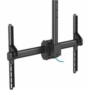 Supporto da soffitto Neomounts per TV, Schermo, Flat Panel Display - Nero - Regolabile in altezza - 1 Schermo/i supportato