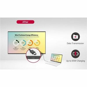 LG 65'' CreateBoard Pro Smart Board with Google Mobile Services and Built-in AI - 65" LCD - ARM Cortex A76 + A55 - 8 GB - 