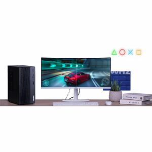 White 34 Curved 1500R VA UWQHD 120Hz 1ms USB-C 98W DP 2xHDMI USB Hub 2A1B KVM Height Adjustable Speakers 3Y