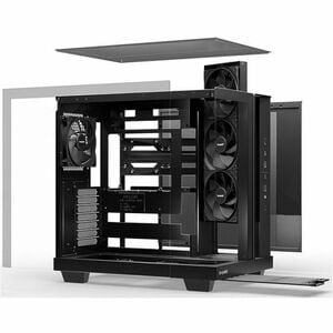 be quiet! Light Base 500 Light Base 500 Black Gaming-Computergehäuse - ATX, Micro ATX, Mini ITX Motherboard Supported - To