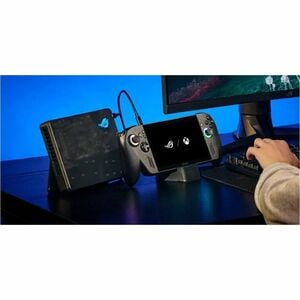 Asus ROG Ally 17.8 cm (7") Display Touchscreen RC73XA-NH011W Handheld Game Console - Black - 16:9 - 1920 x 1080 - AMD - 24