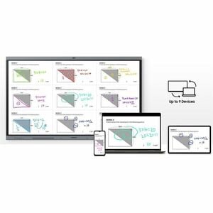 Samsung WA75FX-P 1905 mm 4K UHD LCD Collaboration Display - Infrarot (IrDA) - Touchscreen - 3840 x 2160 - 450 cd/m² - 1,20