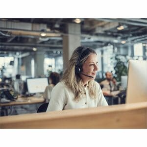 EPOS IMPACT Kabellos Kopfbügel, Auf den Ohren Stereo Headset - Schwarz - Microsoft-Teams-Zertifizierung - Binaural - Ohrau