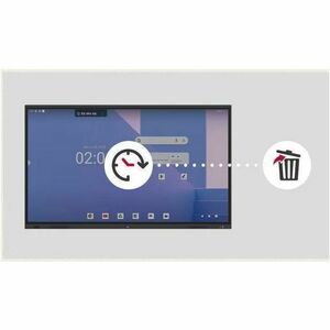 LG CreateBoard 86TR3DQ-B 2184.40 mm 4K UHD LCD Collaboration Display - ARM Cortex A73 + A53 - 8 GB - Touchscreen - 16:9 As