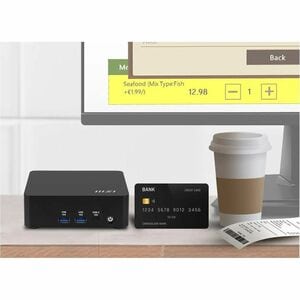 Sistema Barebone MSI Cubi NUC AI Cubi NUC AI 1UMG-018BEU - Mini PC - 1 x Intel Core Ultra 7 155H 1,40 GHz Hexadeca core (1