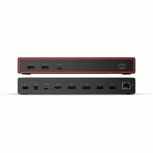 Lenovo SmartDock 5500 11 Port(s) USB4 Docking Station for Monitor, Notebook, Mobile Workstation - Charging Capability - 13