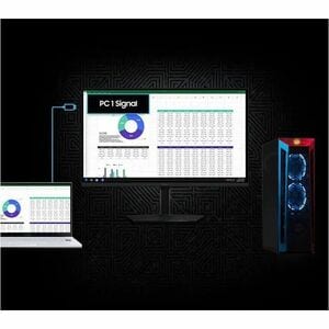 Monitor LCD da gaming Samsung Odyssey G5 S27FG502EU 685,8 mm (27") Classe WQHD - 16:9 - Nero - 68,6 cm (27") Viewable - IP