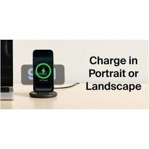 Belkin BoostCharge Induktionsladegerät - Schwarz - für Qi-fähiges Gerät, Smartphone, iPhone - Eingangsstecker: USB - Schne