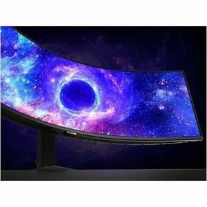 Samsung Odyssey G9 S49CG950EU 49 Zoll Klasse Dual Quad HD (DQHD) Gekrümmter Bildschirm Gaming-LED-Monitor - 32:9 Format - 