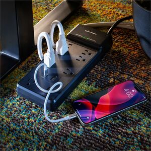 CyberPower CSP806UC18 Home Office 8 - Outlet Surge Protector with 2400 J Surge Suppression - Clamping Voltage 800V, 6 ft C