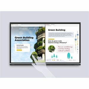 ViewSonic ViewBoard IFP6551-3C 1638.30 mm 4K UHD LCD Collaboration Display - 8 GB - Ultra Fine Touch (UFT) - Touchscreen -