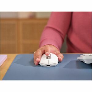 Trust Seron Mittlere Größe Maus - Bluetooth/Radio-Frequenz - USB 2.0 Typ A, USB 2.0 Typ C - Optisch - 7 Taste(n) - Weiß - 