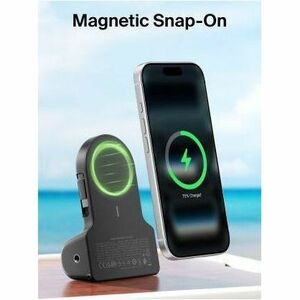 Stage PowerGrip Magnetic Charging Camera Grip with Power Bank - Charcoal